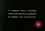 Image of a modern dairy Berea Kentucky United States USA, 1933, second 8 stock footage video 65675021250