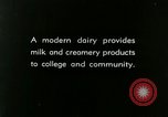 Image of a modern dairy Berea Kentucky United States USA, 1933, second 9 stock footage video 65675021250