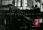 Image of printing press Berea Kentucky United States USA, 1933, second 23 stock footage video 65675021253