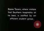 Image of Boone Tavern Berea Kentucky United States USA, 1933, second 3 stock footage video 65675021254