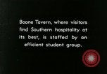 Image of Boone Tavern Berea Kentucky United States USA, 1933, second 4 stock footage video 65675021254