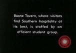 Image of Boone Tavern Berea Kentucky United States USA, 1933, second 5 stock footage video 65675021254