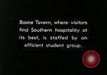 Image of Boone Tavern Berea Kentucky United States USA, 1933, second 7 stock footage video 65675021254