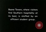 Image of Boone Tavern Berea Kentucky United States USA, 1933, second 9 stock footage video 65675021254