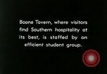 Image of Boone Tavern Berea Kentucky United States USA, 1933, second 10 stock footage video 65675021254