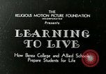 Image of Opportunity Schools Berea Kentucky United States USA, 1933, second 8 stock footage video 65675021268