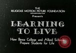 Image of Opportunity Schools Berea Kentucky United States USA, 1933, second 10 stock footage video 65675021268