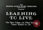 Image of Opportunity Schools Berea Kentucky United States USA, 1933, second 15 stock footage video 65675021268