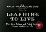 Image of Opportunity Schools Berea Kentucky United States USA, 1933, second 18 stock footage video 65675021268