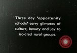 Image of Opportunity Schools Berea Kentucky United States USA, 1933, second 30 stock footage video 65675021268