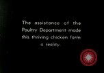 Image of Poultry farm Berea Kentucky United States USA, 1933, second 3 stock footage video 65675021269