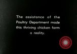 Image of Poultry farm Berea Kentucky United States USA, 1933, second 5 stock footage video 65675021269