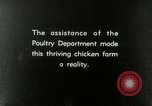 Image of Poultry farm Berea Kentucky United States USA, 1933, second 7 stock footage video 65675021269