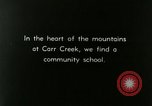 Image of Community School Berea Kentucky United States USA, 1933, second 4 stock footage video 65675021275