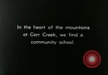 Image of Community School Berea Kentucky United States USA, 1933, second 6 stock footage video 65675021275