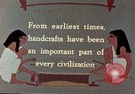 Image of mountain handicrafts Brasstown North Carolina USA, 1945, second 23 stock footage video 65675021280