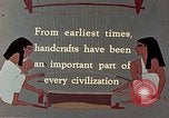 Image of mountain handicrafts Brasstown North Carolina USA, 1945, second 24 stock footage video 65675021280