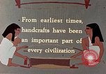 Image of mountain handicrafts Brasstown North Carolina USA, 1945, second 30 stock footage video 65675021280