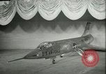 Image of F-104A Starfighter California United States USA, 1956, second 35 stock footage video 65675021303