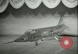 Image of F-104A Starfighter California United States USA, 1956, second 36 stock footage video 65675021303