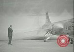 Image of F-104A Starfighter California United States USA, 1956, second 54 stock footage video 65675021303