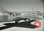 Immagine di F-104A Starfighter California United States USA, 1956, secondo 38 filmato di repertorio 65675021305