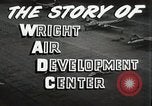 Standbild Wright Air Development Center United States USA, 1950, aus Sekunde 25 historischem Filmmaterial Videoclip 65675021346