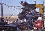 Standbild Ramains von X-15-3 zerstört auf dem Prüfstand California United States USA, 1960, aus Sekunde 60 historischem Filmmaterial Videoclip 65675021358
