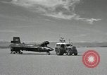 Standbild X-15 abgeschleppt vom Traktor California United States USA, 1959, aus Sekunde 17 historischem Filmmaterial Videoclip 65675021362