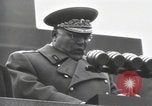 Standbild Moskau Parade feiert 40-jähriges Bestehen der Sowjetunion Moskau Russland Sowjetunion, 1957, aus Sekunde 19 historischem Filmmaterial Videoclip 65675021410