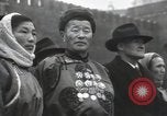 Standbild Moskau Parade feiert 40-jähriges Bestehen der Sowjetunion Moskau Russland Sowjetunion, 1957, aus Sekunde 29 historischem Filmmaterial Videoclip 65675021410