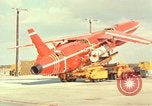 Image of Snark missile Edwards Air Force Base California USA, 1958, second 24 stock footage video 65675021425