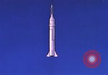 Image of animated rocket launch United States USA, 1960, second 6 stock footage video 65675021454