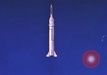 Image of animated rocket launch United States USA, 1960, second 7 stock footage video 65675021454