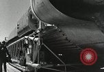 Image of Mercury Atlas MA-9 rocket erected Cape Canaveral Florida USA, 1963, second 12 stock footage video 65675021462