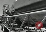 Image of Mercury Atlas MA-9 rocket erected Cape Canaveral Florida USA, 1963, second 29 stock footage video 65675021462