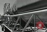 Image of Mercury Atlas MA-9 rocket erected Cape Canaveral Florida USA, 1963, second 30 stock footage video 65675021462