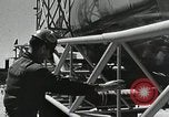 Image of Mercury Atlas MA-9 rocket erected Cape Canaveral Florida USA, 1963, second 36 stock footage video 65675021462