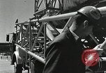 Image of Mercury Atlas MA-9 rocket erected Cape Canaveral Florida USA, 1963, second 38 stock footage video 65675021462