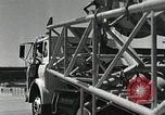 Image of Mercury Atlas MA-9 rocket erected Cape Canaveral Florida USA, 1963, second 42 stock footage video 65675021462