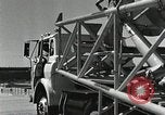 Image of Mercury Atlas MA-9 rocket erected Cape Canaveral Florida USA, 1963, second 44 stock footage video 65675021462