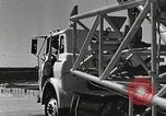 Image of Mercury Atlas MA-9 rocket erected Cape Canaveral Florida USA, 1963, second 46 stock footage video 65675021462
