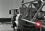 Image of Mercury Atlas MA-9 rocket erected Cape Canaveral Florida USA, 1963, second 47 stock footage video 65675021462
