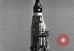 Standbild NASA Mercury Atlas-9-Rakete Start Cape Canaveral Florida USA, 1963, aus Sekunde 32 historischem Filmmaterial Videoclip 65675021466