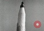 Standbild NASA Mercury Atlas-9-Rakete Start Cape Canaveral Florida USA, 1963, aus Sekunde 55 historischem Filmmaterial Videoclip 65675021466