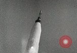 Standbild NASA Mercury Atlas-9-Rakete Start Cape Canaveral Florida USA, 1963, aus Sekunde 62 historischem Filmmaterial Videoclip 65675021466