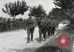 Image of 9th Machine Gun Battalion in France WWI Chateau-Thierry France, 1918, second 34 stock footage video 65675021480