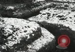 Image of US Army soldiers prepare for gas attack in World War 1 trench France, 1918, second 53 stock footage video 65675021500