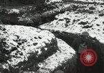 Image of US Army soldiers prepare for gas attack in World War 1 trench France, 1918, second 57 stock footage video 65675021500