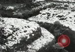 Image of US Army soldiers prepare for gas attack in World War 1 trench France, 1918, second 60 stock footage video 65675021500